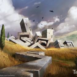 /Labyrinth Outcrop - eaon trespass odyssey by ortheza /Labyrinth Outcrop - eaon trespass odyssey